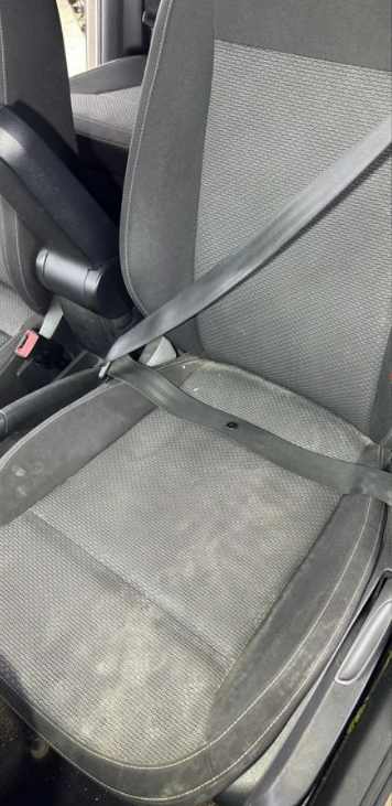 Before car detailing in Seneca, SC — example 3